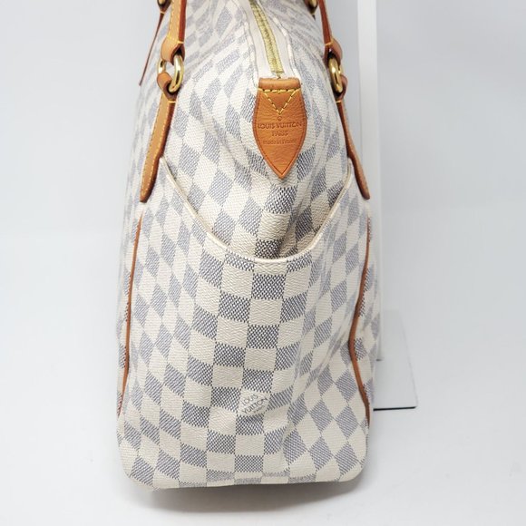 Auth Louis Vuitton Totally MM Damier Azur Tote Bag - Picture 3 of 16